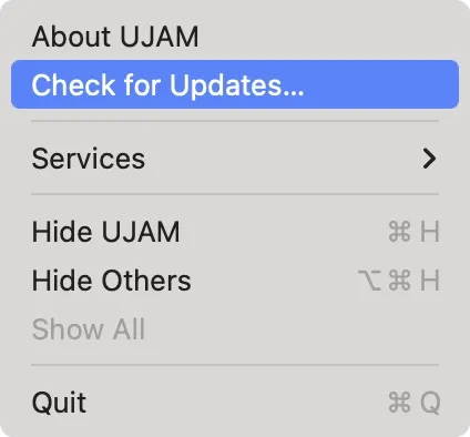 ujamインストールアプリのリスト更新