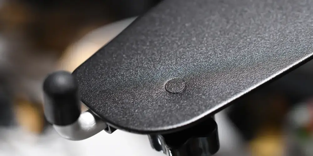 ノートブックトレーの初期状態